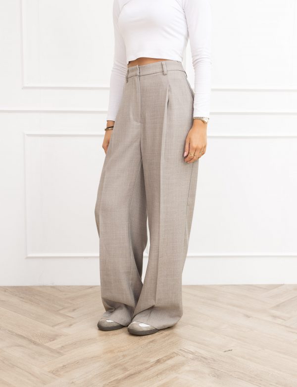 Juley pantalon taupe