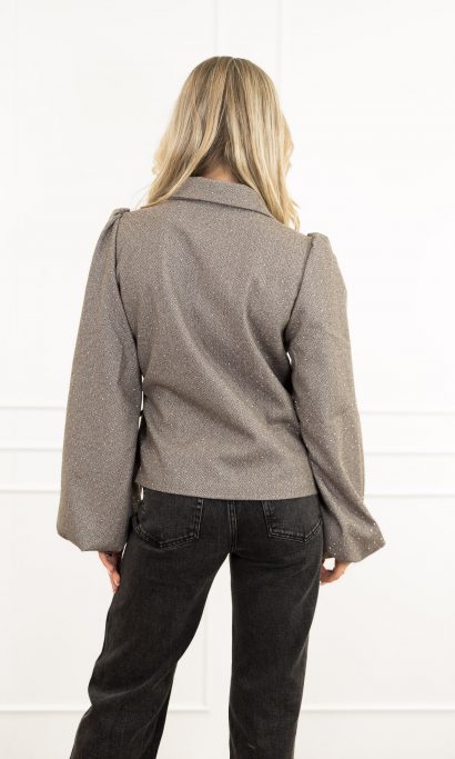 Fleur blazer taupe