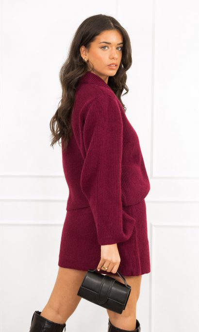 Aimy rok bordeaux rood