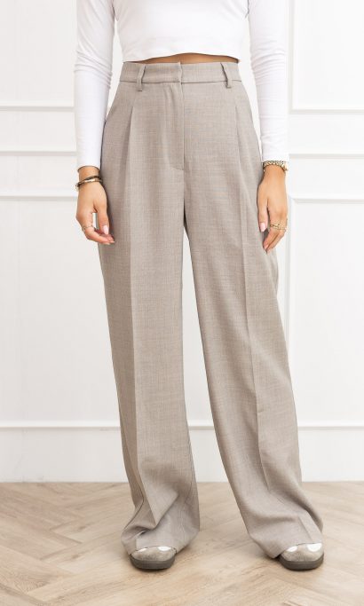 Juley pantalon taupe