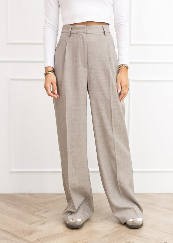 Juley pantalon taupe