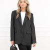 Julea strass blazer zwart