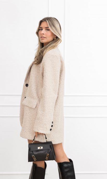 Molly blazer licht beige