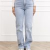 Diny wide leg jeans blauw