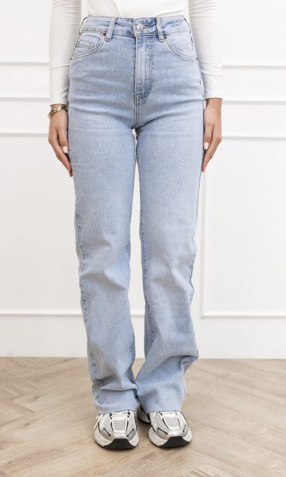 Diny wide leg jeans blauw