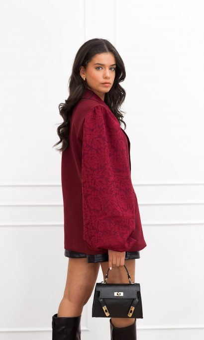 Baudine blazer bordeaux