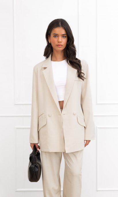 Lizz blazer beige