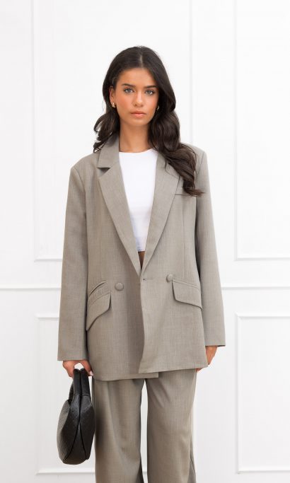 Lizz blazer taupe