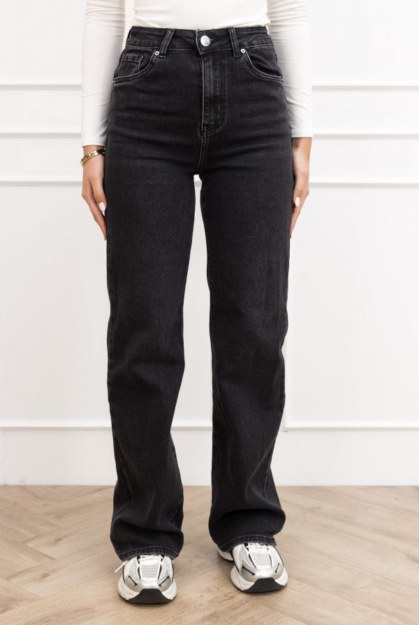 Mirne wide leg jeans zwart