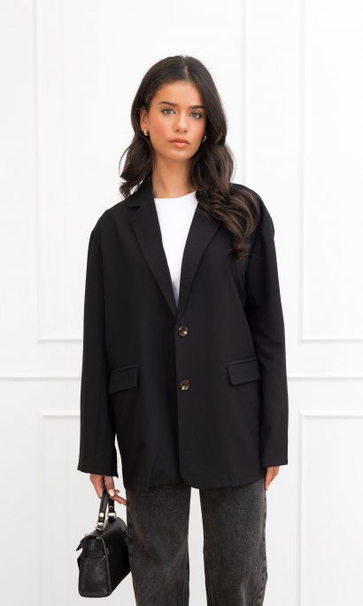 Marin blazer zwart