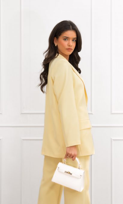 Mila blazer geel