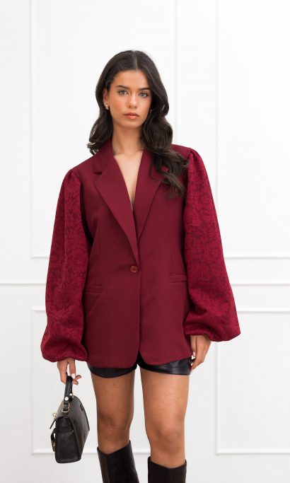 Baudine blazer bordeaux