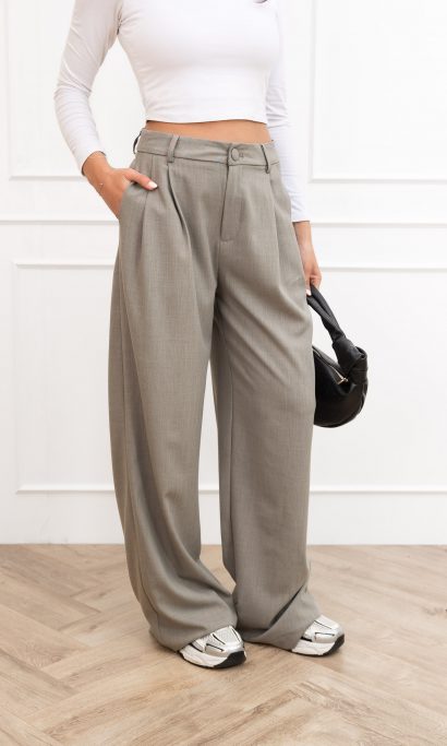 Lizz pantalon taupe