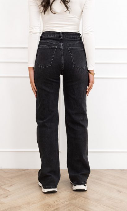 Mirne wide leg jeans zwart