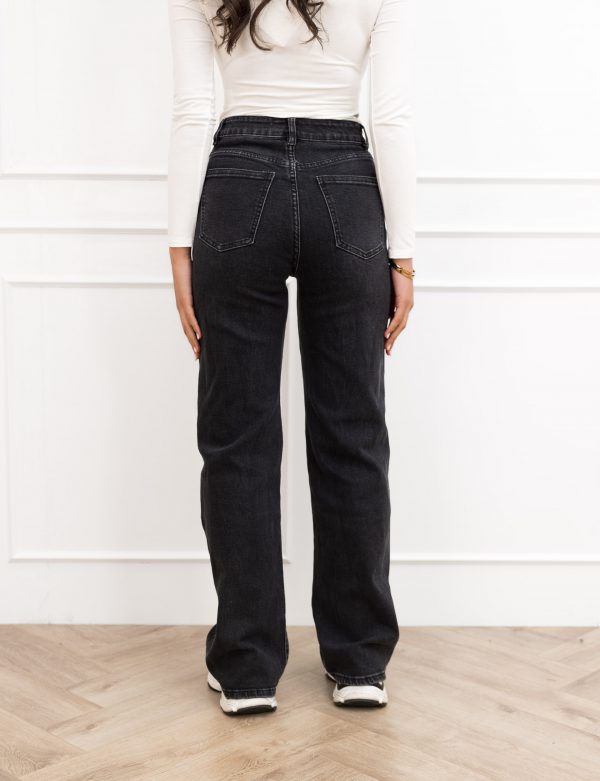 Mirne wide leg jeans zwart