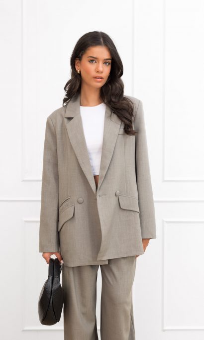 Lizz blazer taupe