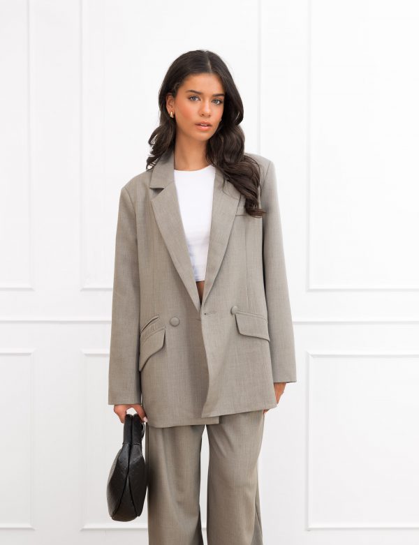 Lizz blazer taupe