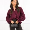 Senna blouse bordeaux