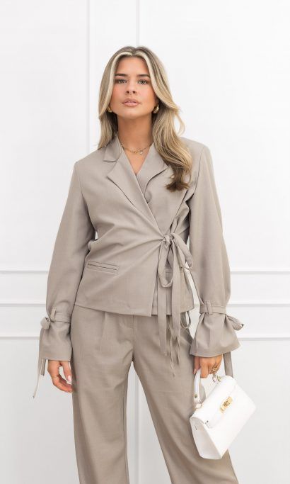 Niva blazer taupe