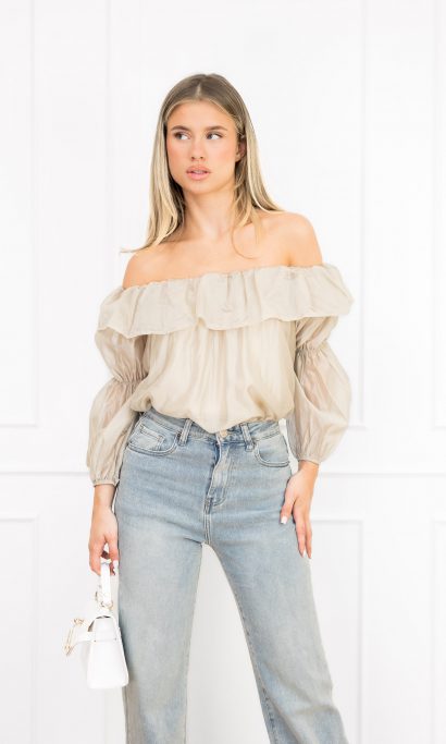 Nyla top beige