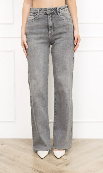 Florien wide leg jeans grijs