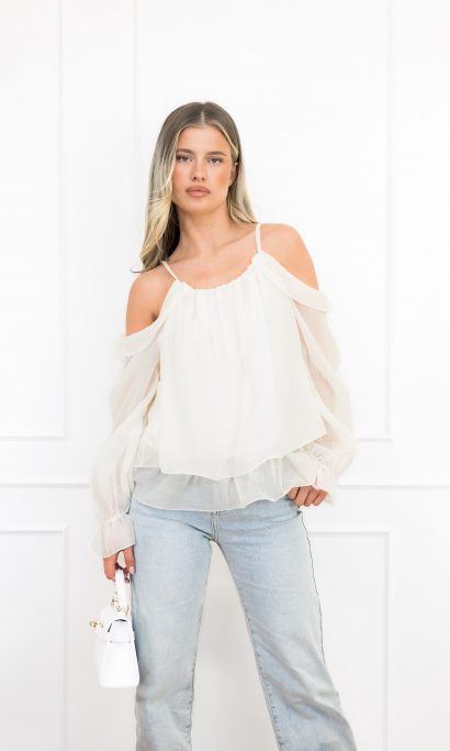 Alice top off white